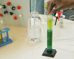 photo of scientific experiment